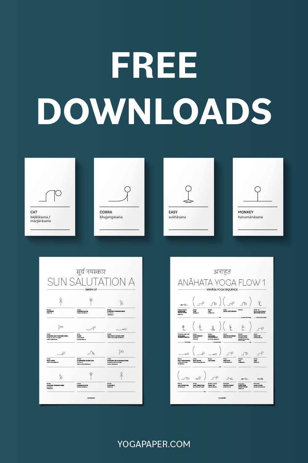 Free Printable Hatha Yoga Poses Chart Google Search Yoga Tipos De Yoga 